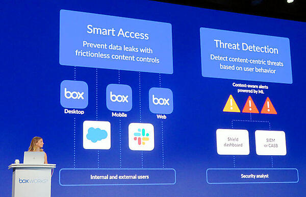 スマートアクセスと脅威検知をコンテンツをベースに実施