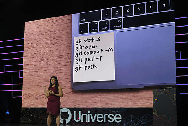 GitHub Desktopの紹介で使われたスライド