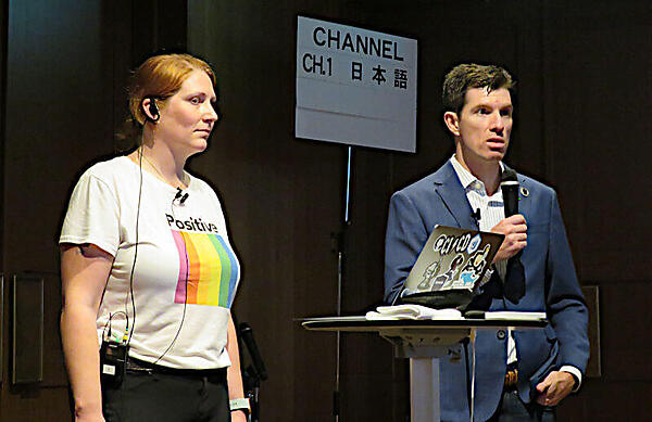 参加者からの質問に答えるLawson氏（左）とMcCullough氏（右）