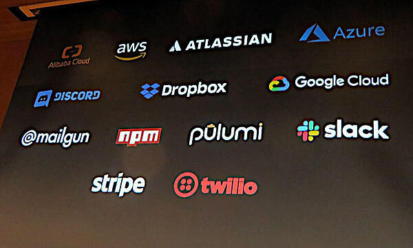 トークンスキャンニングの対象となるサービスの例