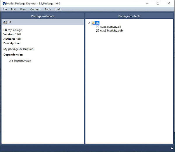 依存関係の定義