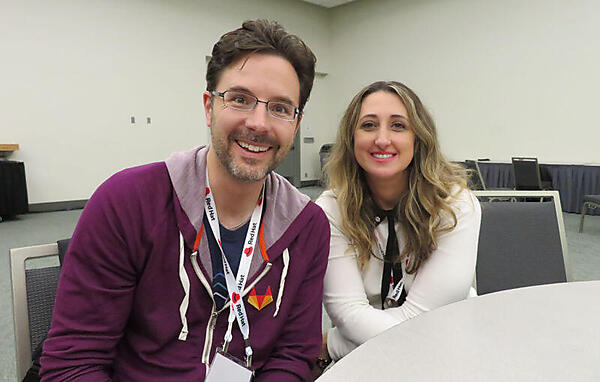 Jung氏（左）とWoods氏（右）