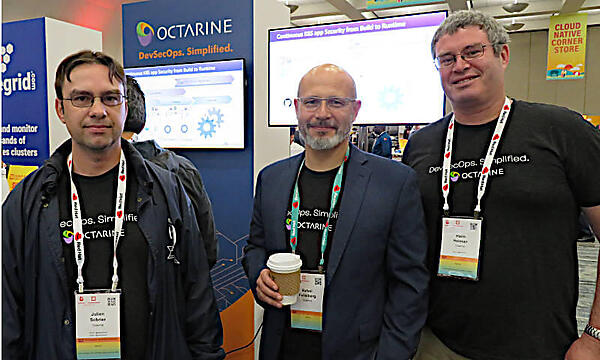 左からHead of ProductのJulien Sobrier氏、VP CommercialのRafael Feitelberg氏、CTOのHaim Helman氏