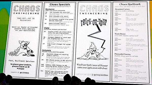 Targetが実装するアタックのメニュー