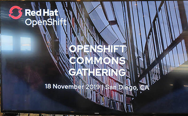 OpenShift Commons Gatheringは11月18日に開催された