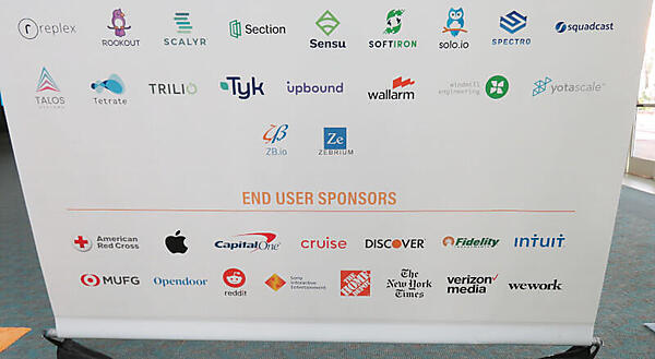 エンドユーザースポンサーのリスト。AppleやNew York Timesに加えてMUFGも