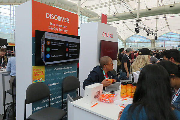 金融サービスのDiscoverも「Join us on our DevOps Journey」とリクルートが目的