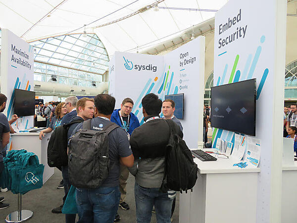 Sysdigのブース