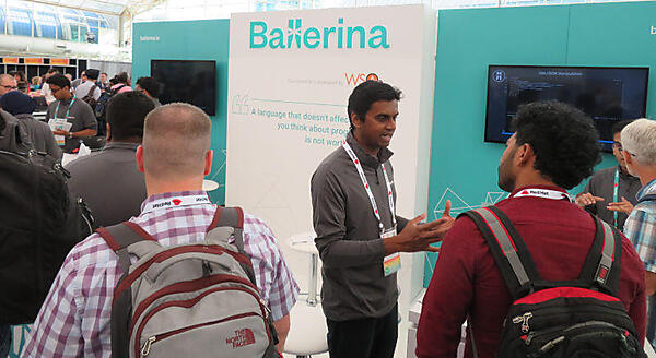 BallerinaのWSO2のブース