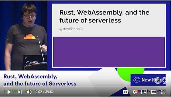 セッションを行ったのはCloudflareのエンジニア、Steve Klabnik氏