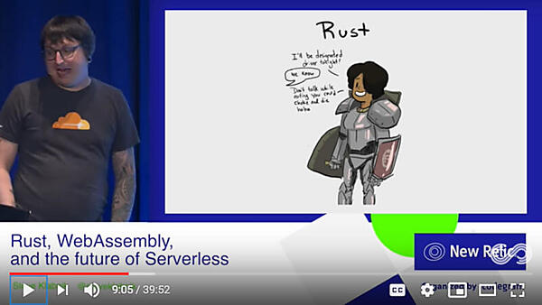 Rustを表すイラスト