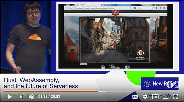 Unityで書かれた3Dゲームがブラウザーで実行されるデモ