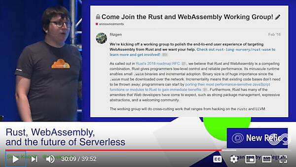 RustとWebAssemblyのコンビネーションでワーキンググループを結成