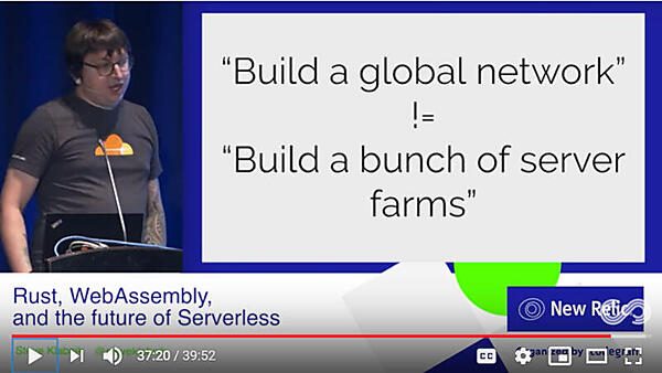 WebAssemblyがサーバー側で実行されることでグローバルな展開が可能