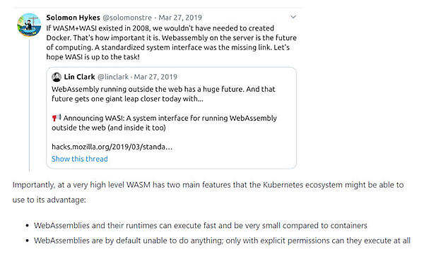 Solomon Hykes氏のツイートを紹介