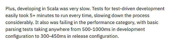 Scalaでは処理時間が遅かった