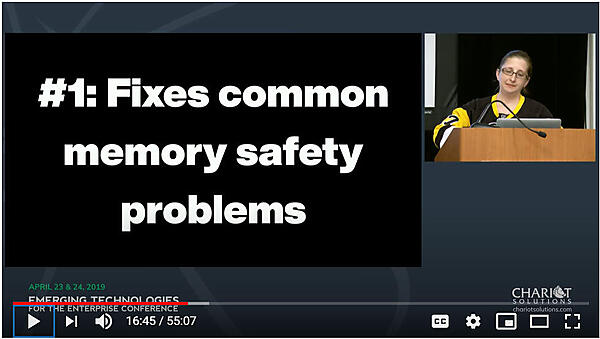 メモリーセーフを実現するのがRustの最大の目的