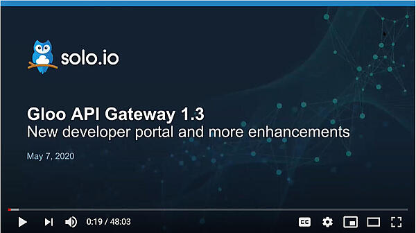 Gloo 1.3を紹介するChristian Posta氏