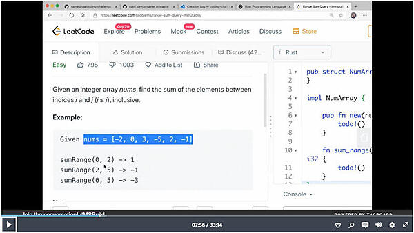 LeetCodeで表示された例題