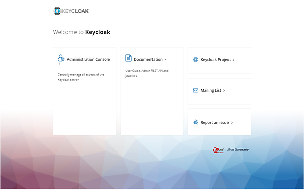 図2：Welcome画面