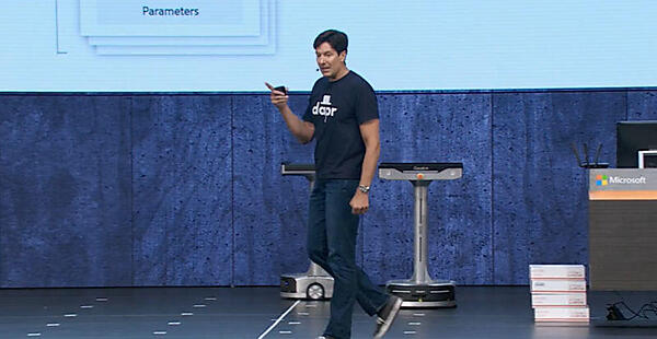 セッションを行うMark Russinovich氏