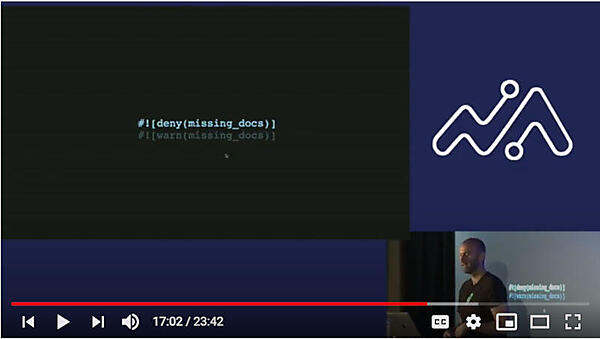 ドキュメントコメントがないとコンパイルできない設定