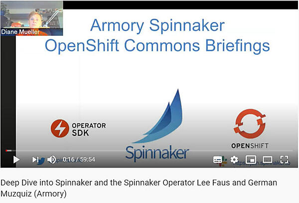 セッションを紹介するのはRed Hatのコミュニティマネージャー、Diane Mueller氏だ