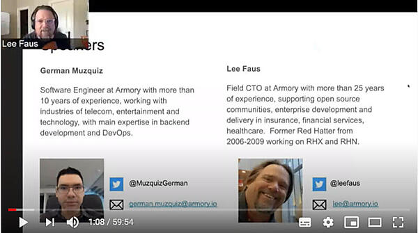 Armoryのエンジニア2名が担当