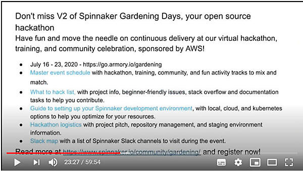 Spinnaker Gardening Daysの紹介