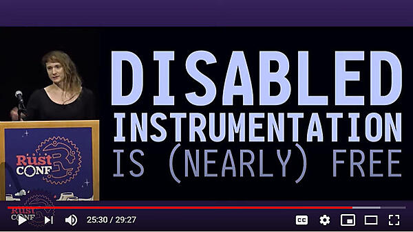 トレーシングに必要なリソースを最小にするように設計