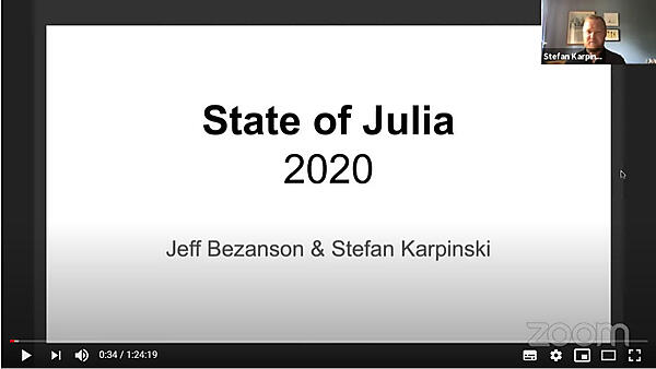 State of Julia（Juliaの現在）を解説