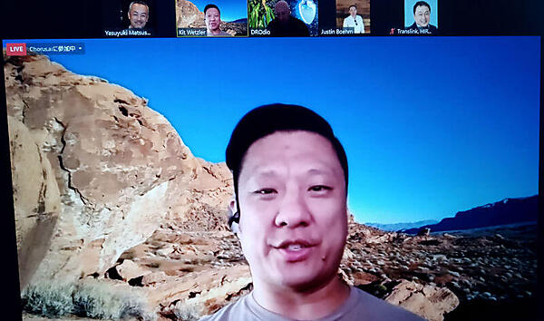 セールス担当のKit Wetzler氏