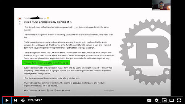 Rustは好きになれなくてもCargoは好きというエンジニアのポストを紹介
