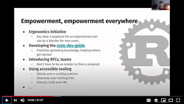 プロジェクトとしてエンパワーするための努力を紹介