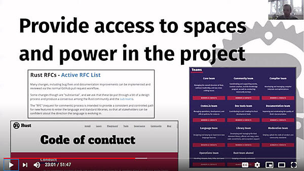 RFCやCode of Conduct、そしてチーム構成にみる「人」重視の姿勢