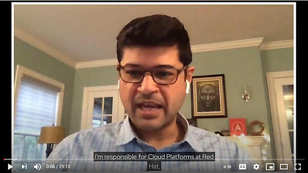 OpenShiftの総責任者、Ashesh Badani氏