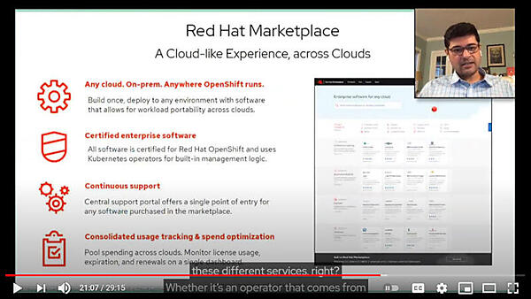 Red Hat Marketplaceの解説