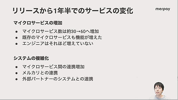 マイクロサービスの複雑化が問題