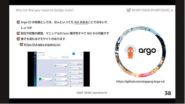 Argo CDの特徴はGUI