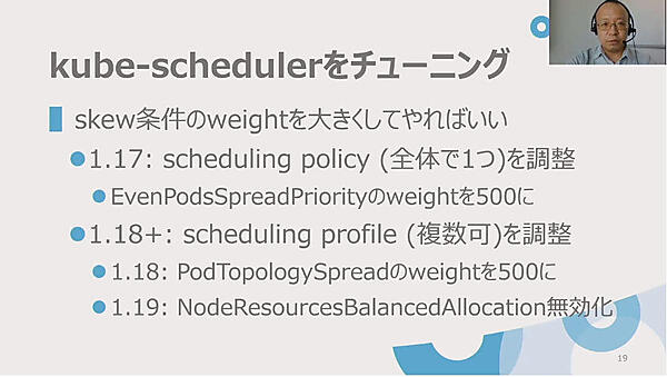 Kube-Schedulerの設定を変えて回避
