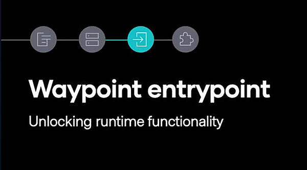 WaypointのキーとなるのがEntrypoint