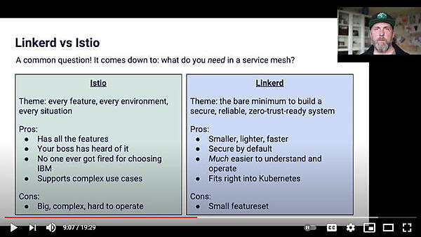 IstioとLinkerdの比較