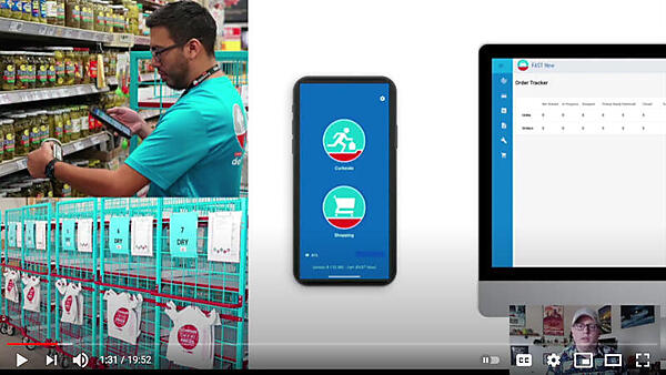 モバイルで品物を買い、店舗で受け取るサービスCurbside