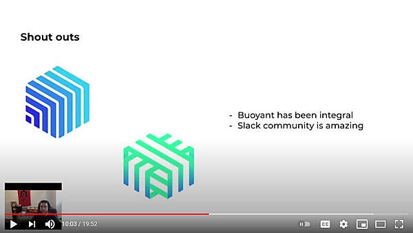 Buoyantとコミュニティを賞賛