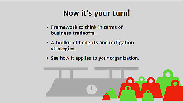 ビジネスのトレードオフとして考えることが重要
