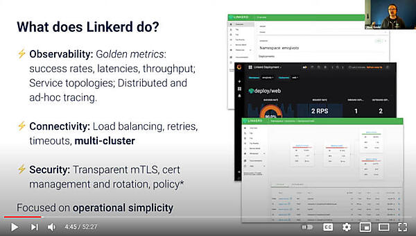 Linkerdの特徴はとにかくシンプルなこと