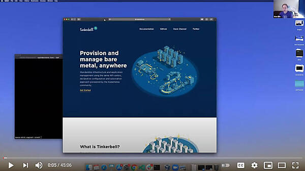 Intro to Tinkerbellの動画から