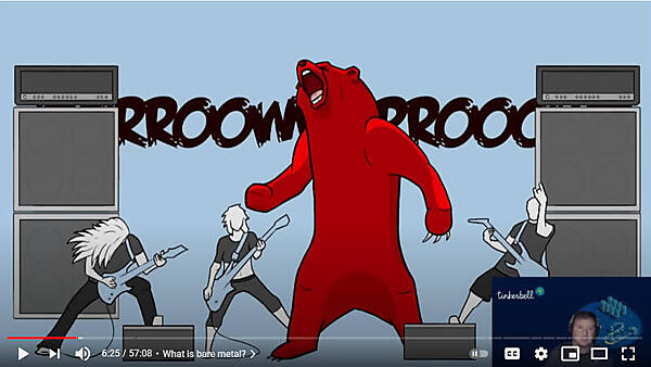 ベアメタルは熊がヘビーメタルを演奏すること？