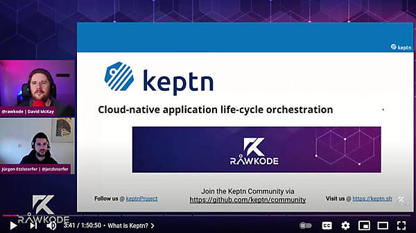 「Cloud-native application life-cycle orchestration」がキャッチコピー