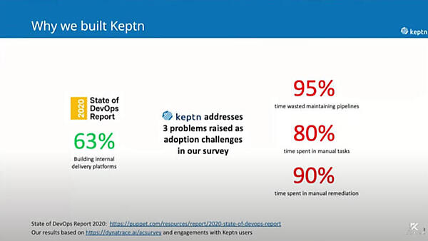 Keptnを開発した3つの理由